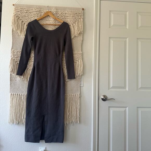 Toccin Gray Sweater Dress - Picture 7 of 7